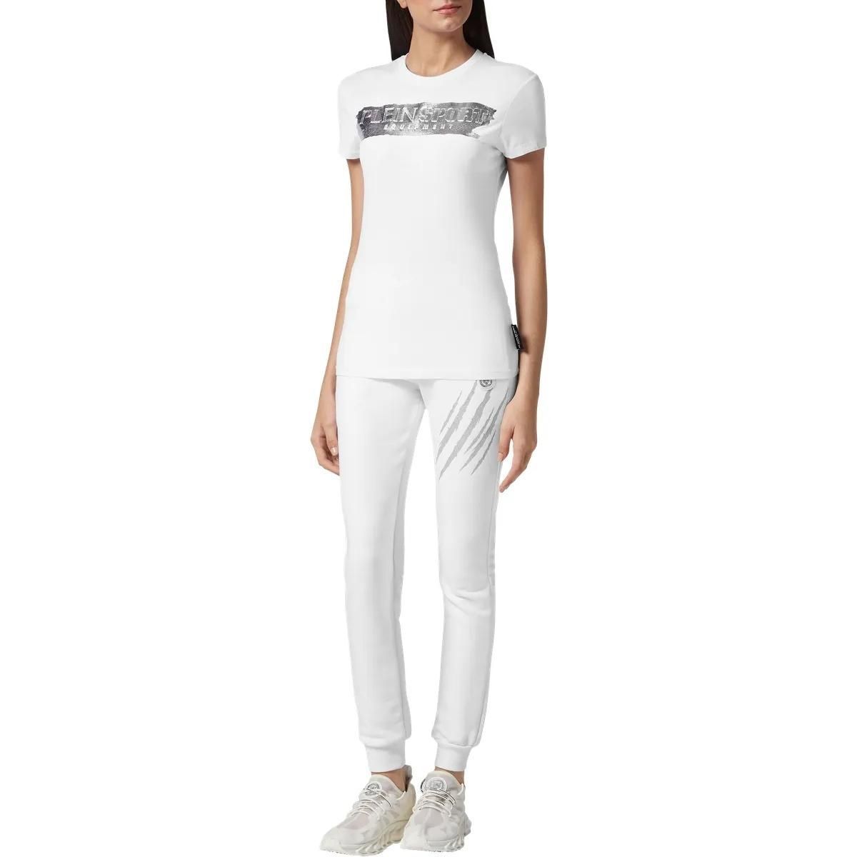 T-Shirt mit Grafikprint, figurbetont