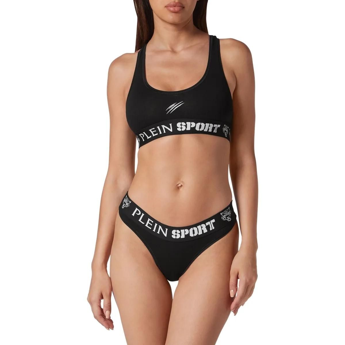 Sportliches Wäscheset mit Logo-Besatz