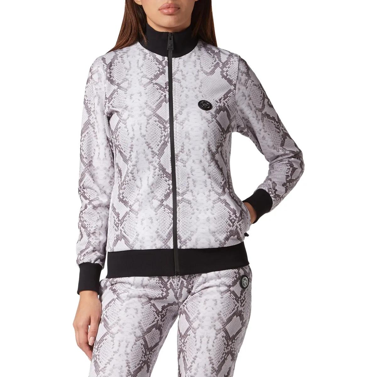 Trainingsanzug mit Python-Print und Reißverschlussjacke
