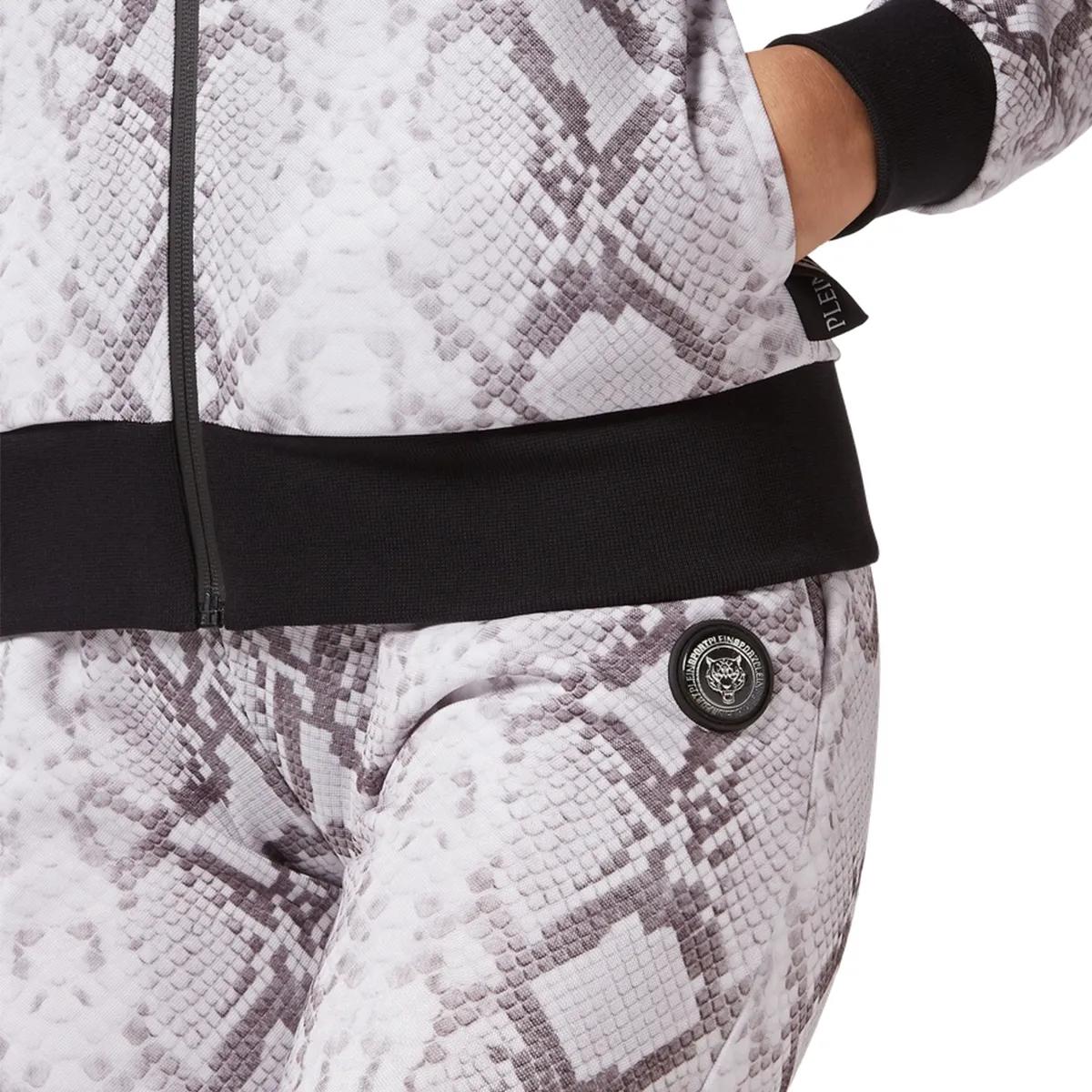 Trainingsanzug mit Python-Print und Reißverschlussjacke