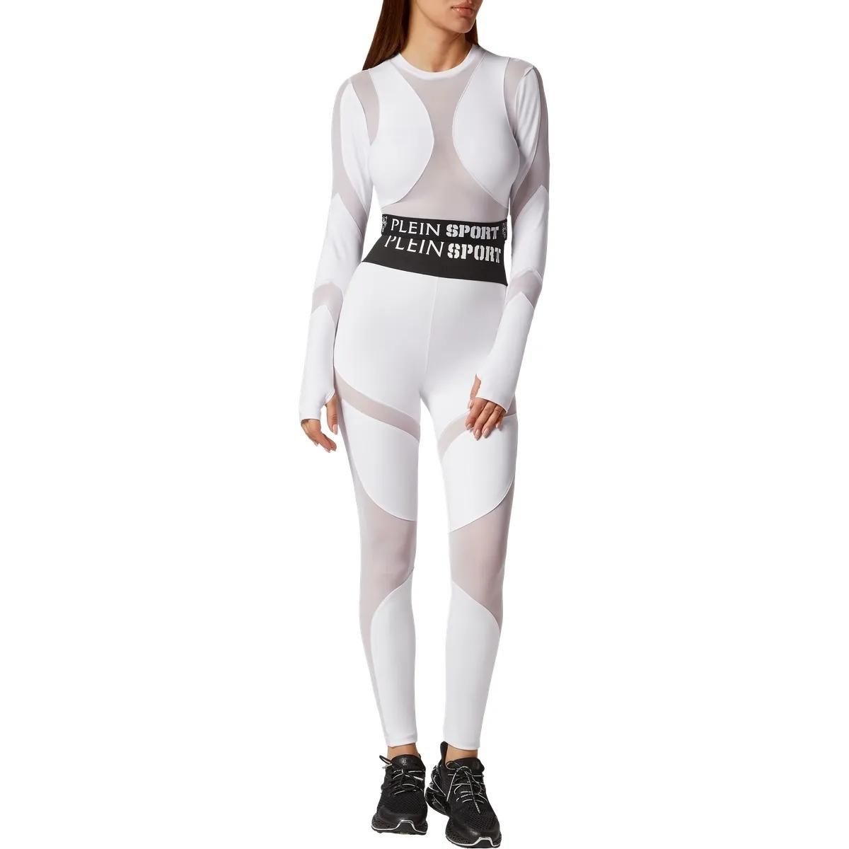 Sportliches Langarm Crop Top