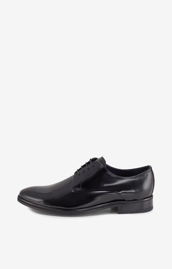 JOOP! Serafino Schwarze Derby Schuhe aus Glattleder