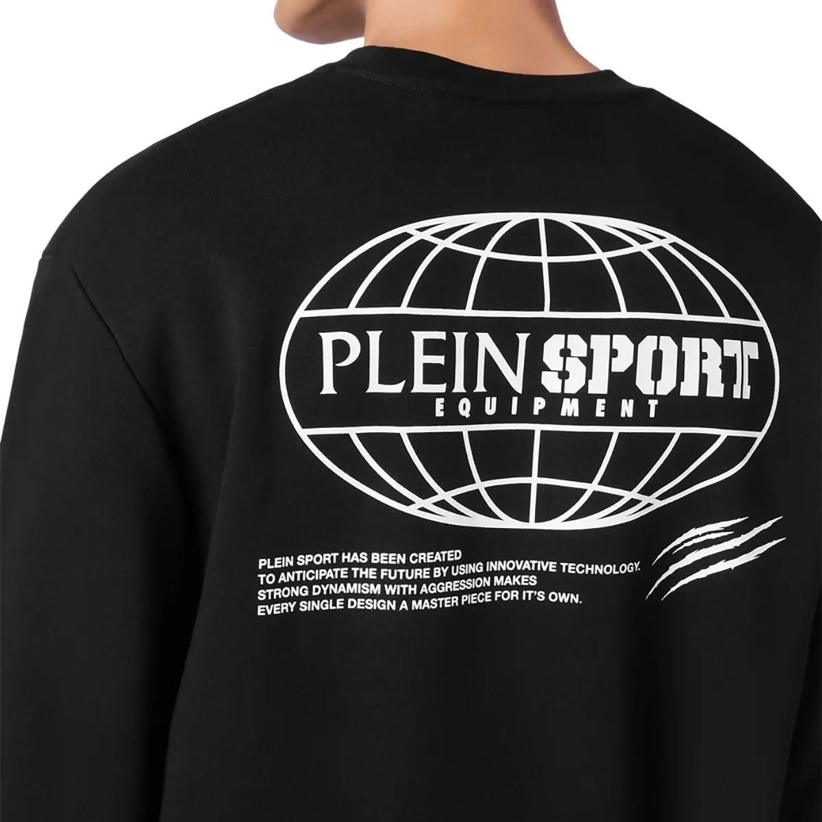 Sportliches Sweatshirt mit Logo-Grafik und Rundhalsausschnitt