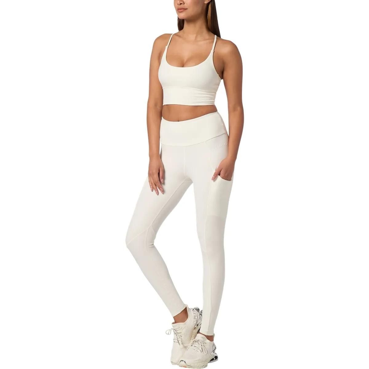 Sportliches Active Bra Top mit gekreuztem Rückenteil