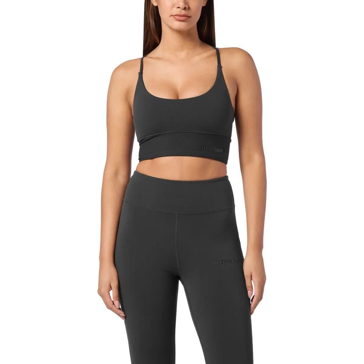 Nahtloser Sport-BH mit gekreuzten Trägern