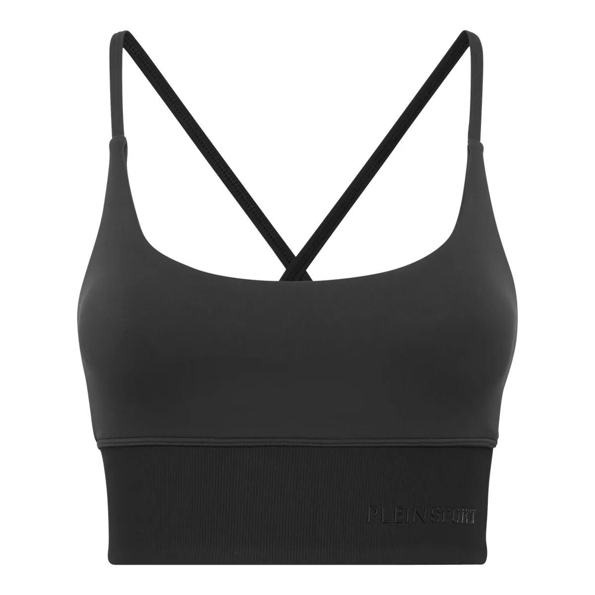 Nahtloser Sport-BH mit gekreuzten Trägern