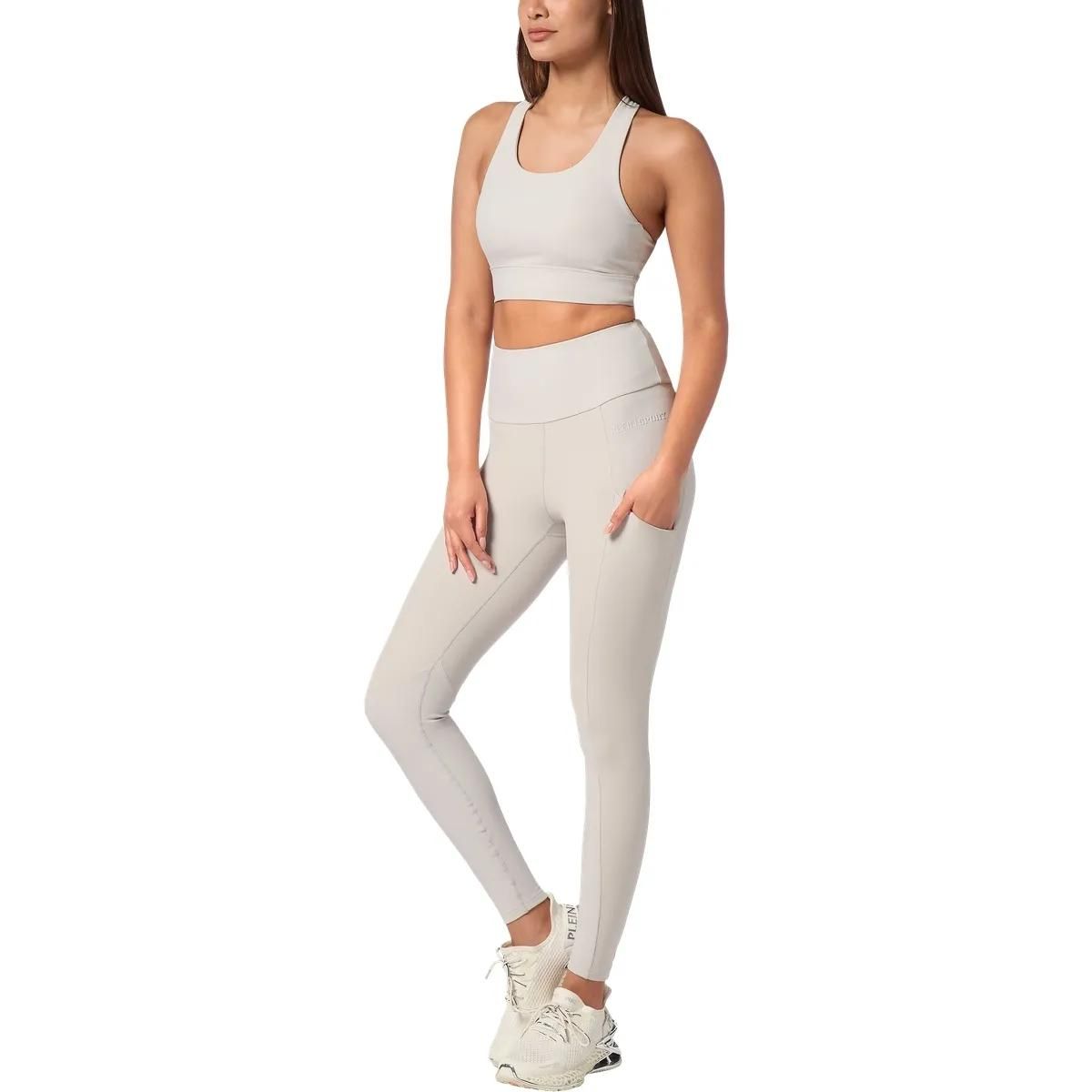 Hochtaillierte Performance Leggings mit Taschen