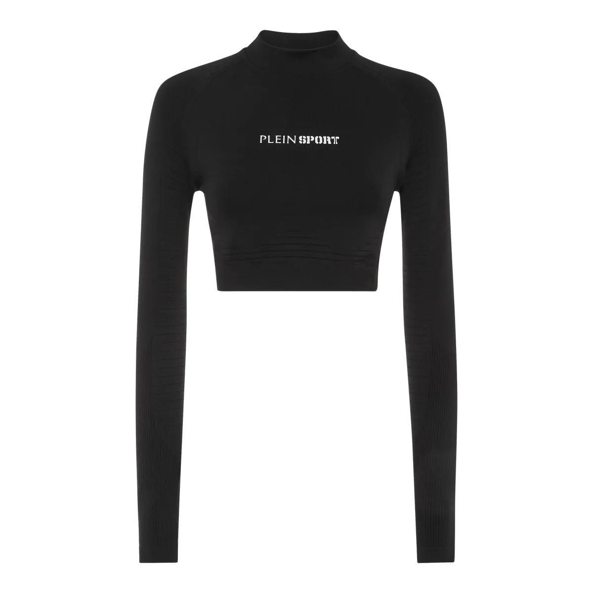 Langärmeliges Active Crop Top