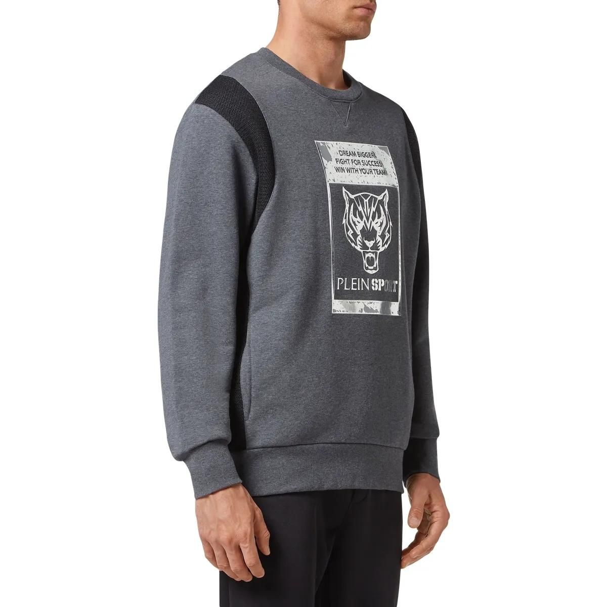 Sportliches Sweatshirt mit Grafikprint und Rundhalsausschnitt