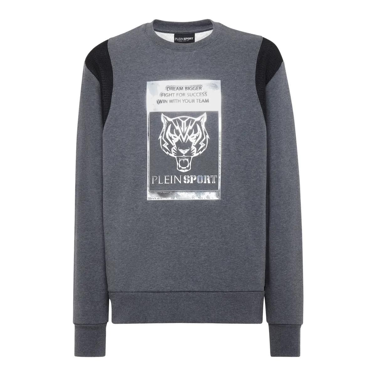 Sportliches Sweatshirt mit Grafikprint und Rundhalsausschnitt