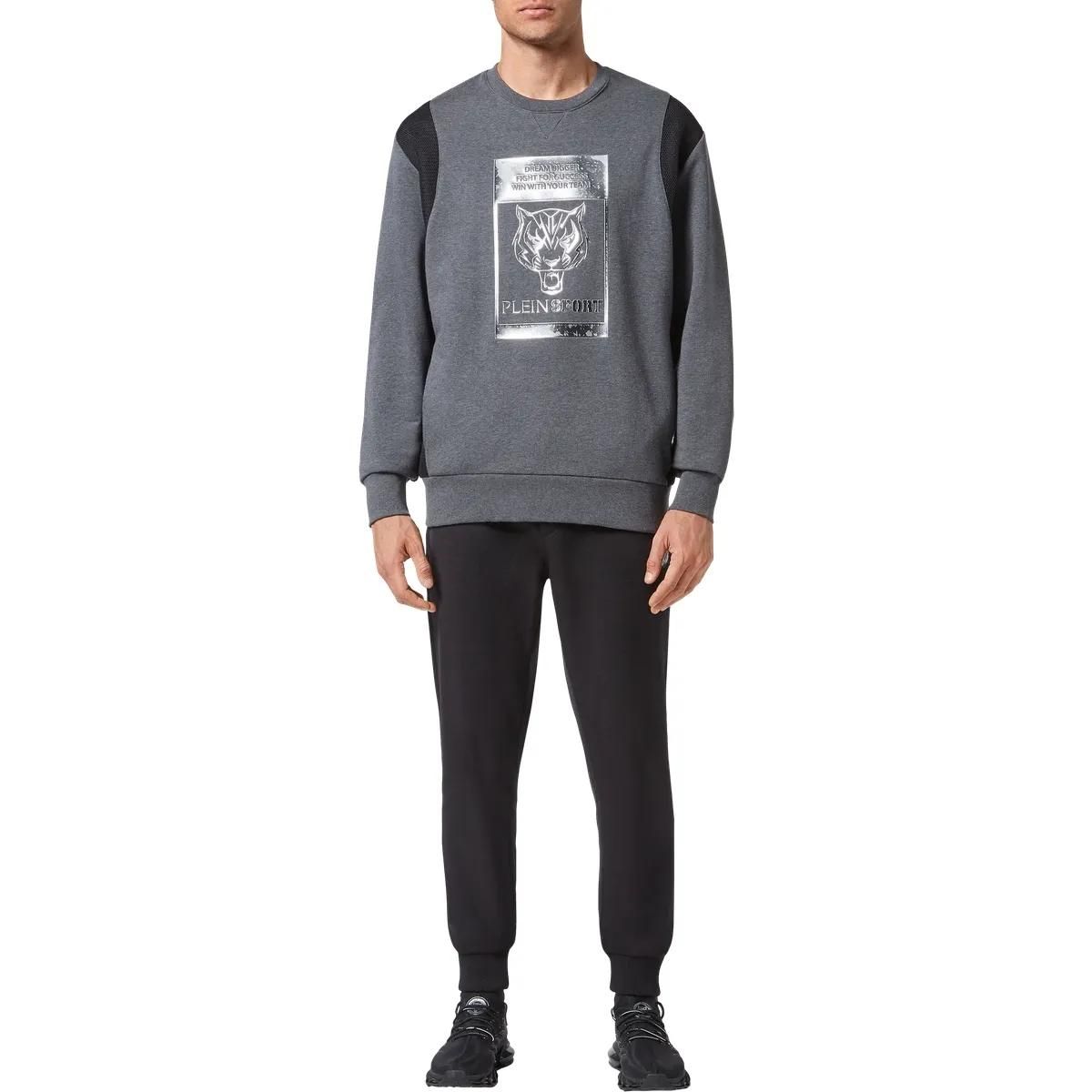 Sportliches Sweatshirt mit Grafikprint und Rundhalsausschnitt