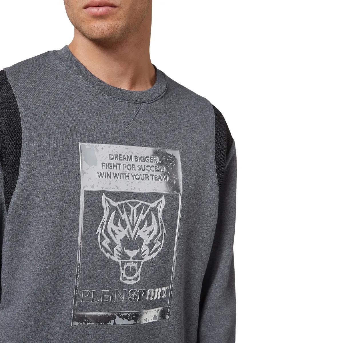 Sportliches Sweatshirt mit Grafikprint und Rundhalsausschnitt
