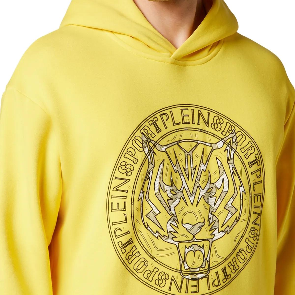 Plein Sport Tiger Grafik Hoodie