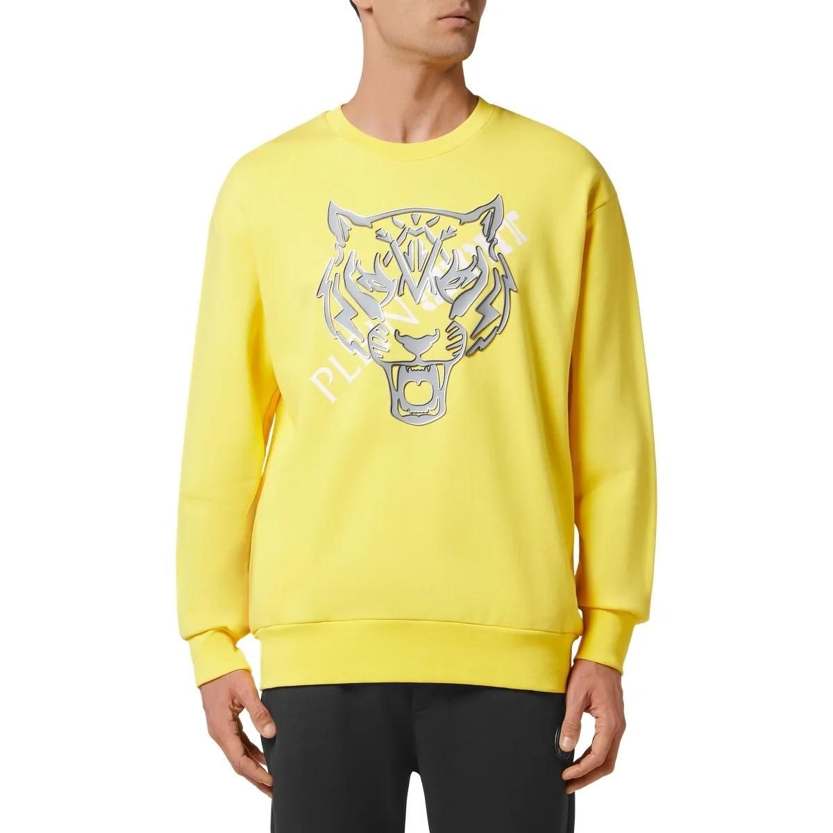 Sweatshirt mit Tiger-Grafikprint und Rundhalsausschnitt