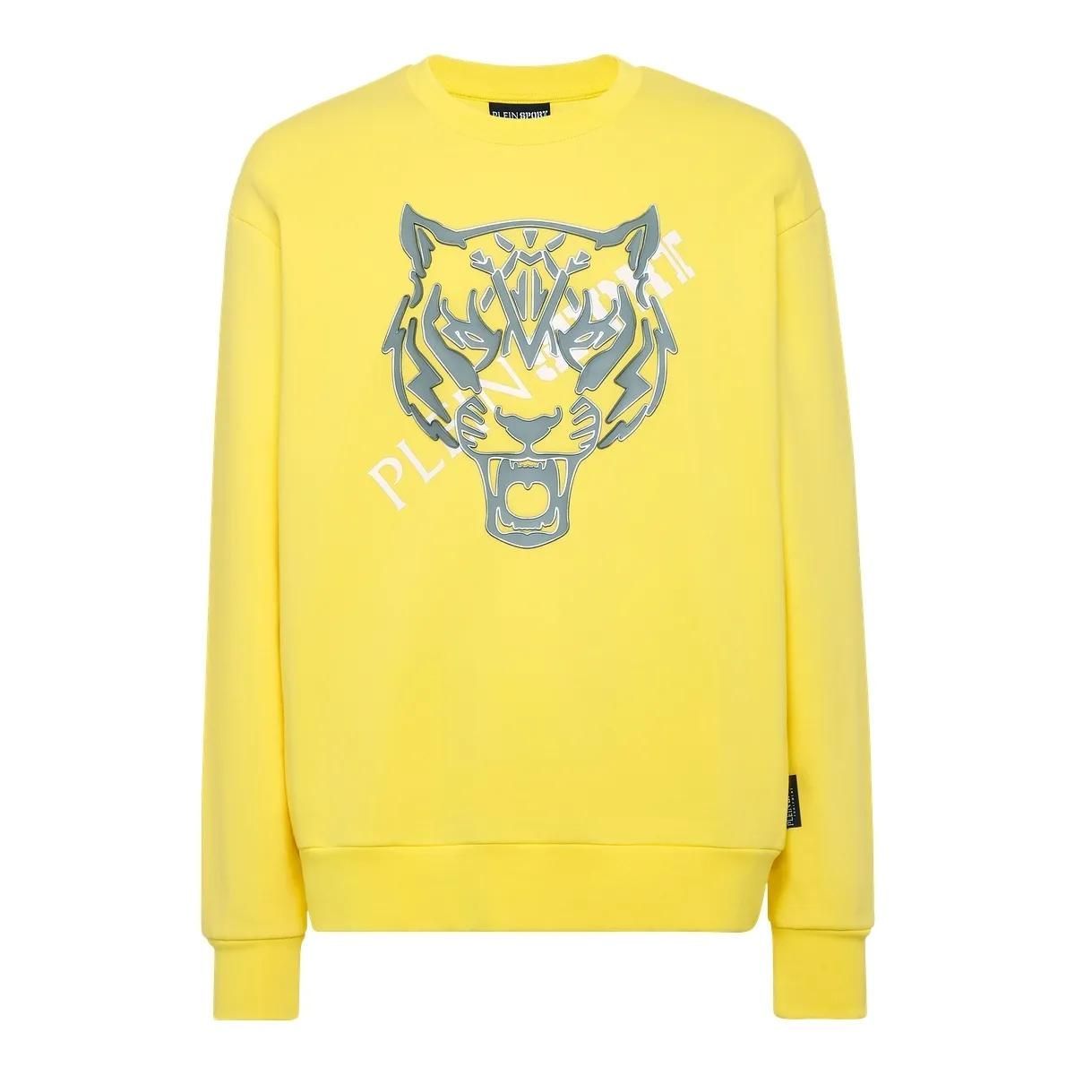 Sweatshirt mit Tiger-Grafikprint und Rundhalsausschnitt