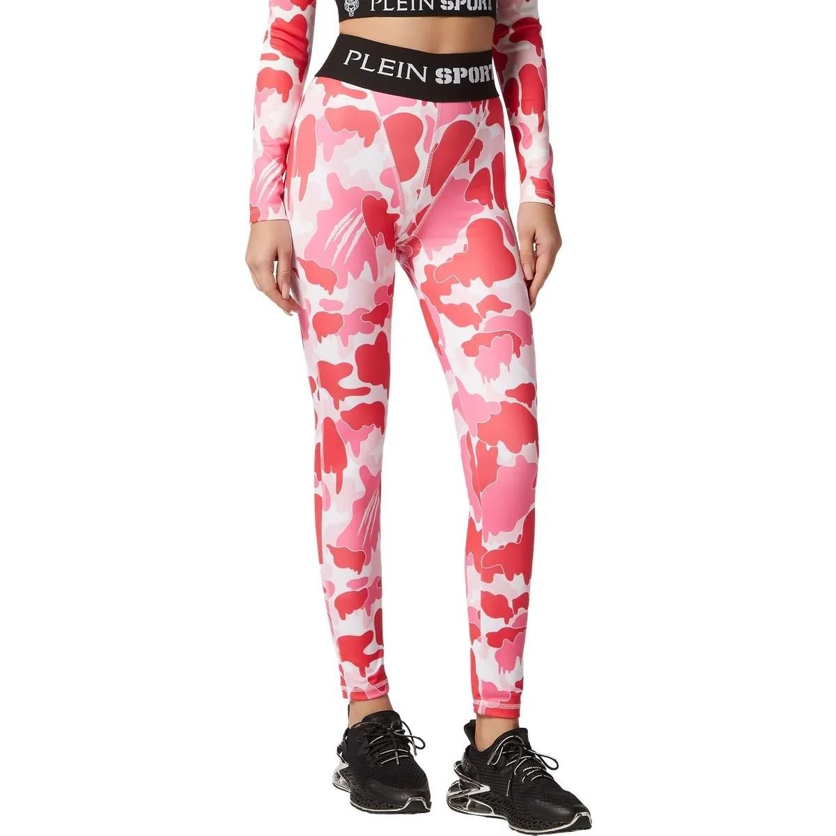 Sport Leggings mit Camouflage-Print