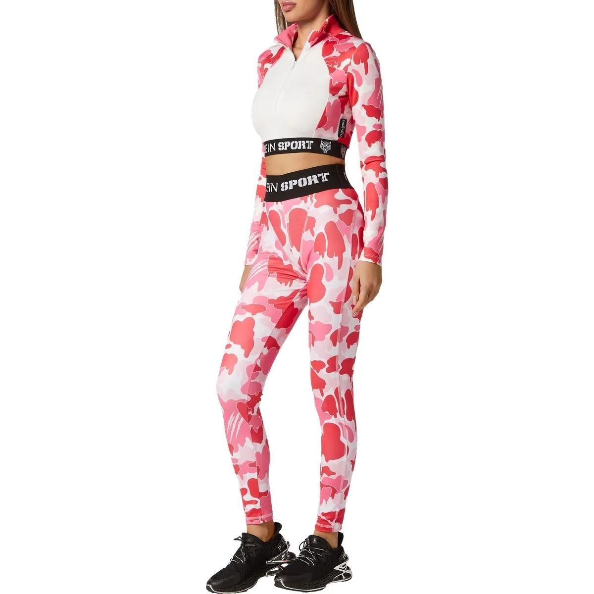 Sport Leggings mit Camouflage-Print