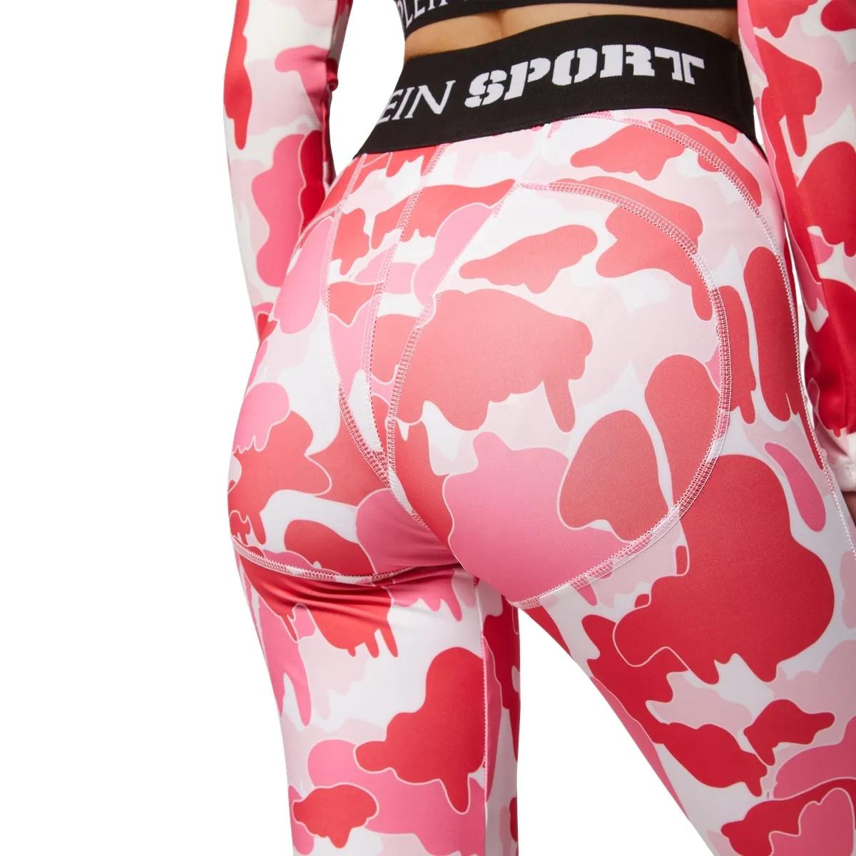Sport Leggings mit Camouflage-Print