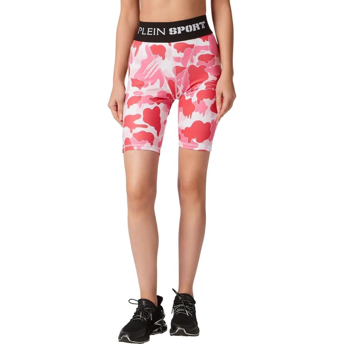 Camouflage-Biker-Shorts mit Camouflage-Print