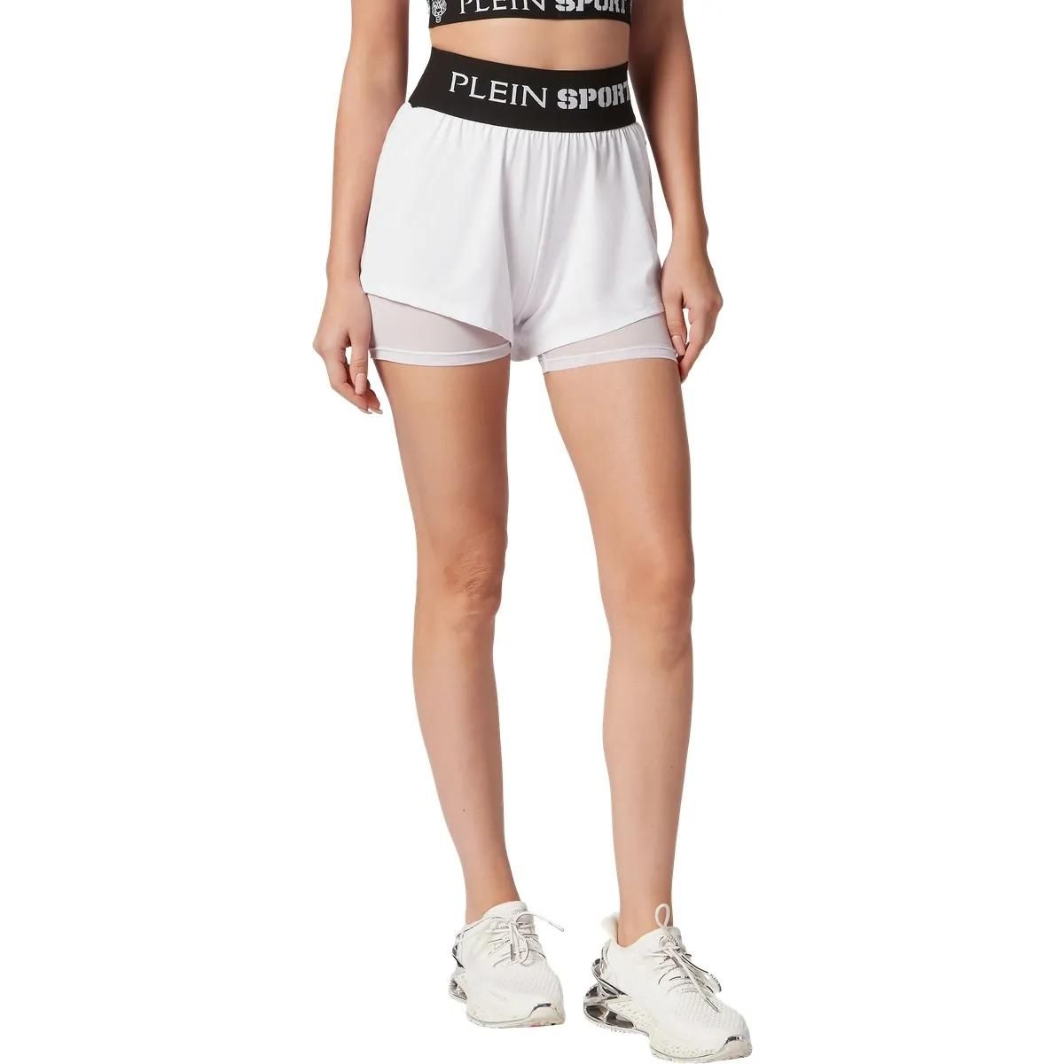 Sportliche Plein Sport Shorts in Lagenoptik