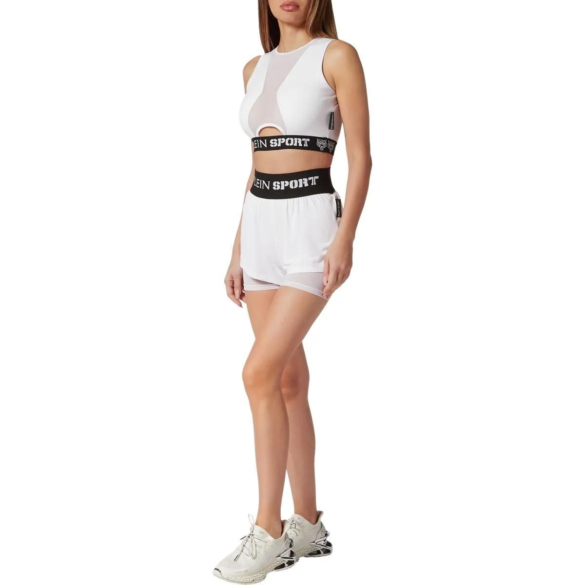 Sportliche Plein Sport Shorts in Lagenoptik