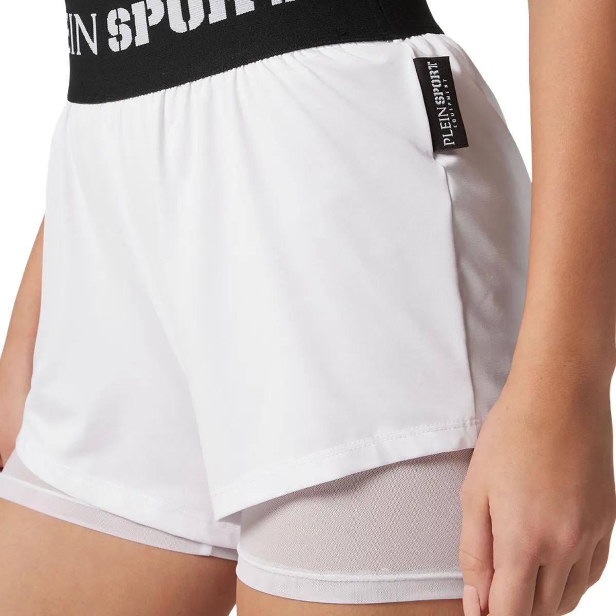 Sportliche Plein Sport Shorts in Lagenoptik
