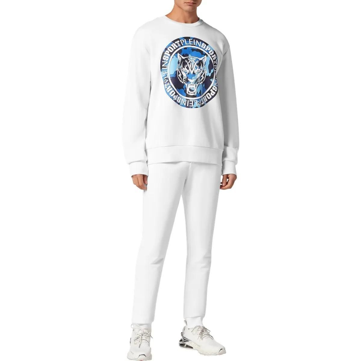 Sweatshirt mit Grafikprint aus Baumwollmischung