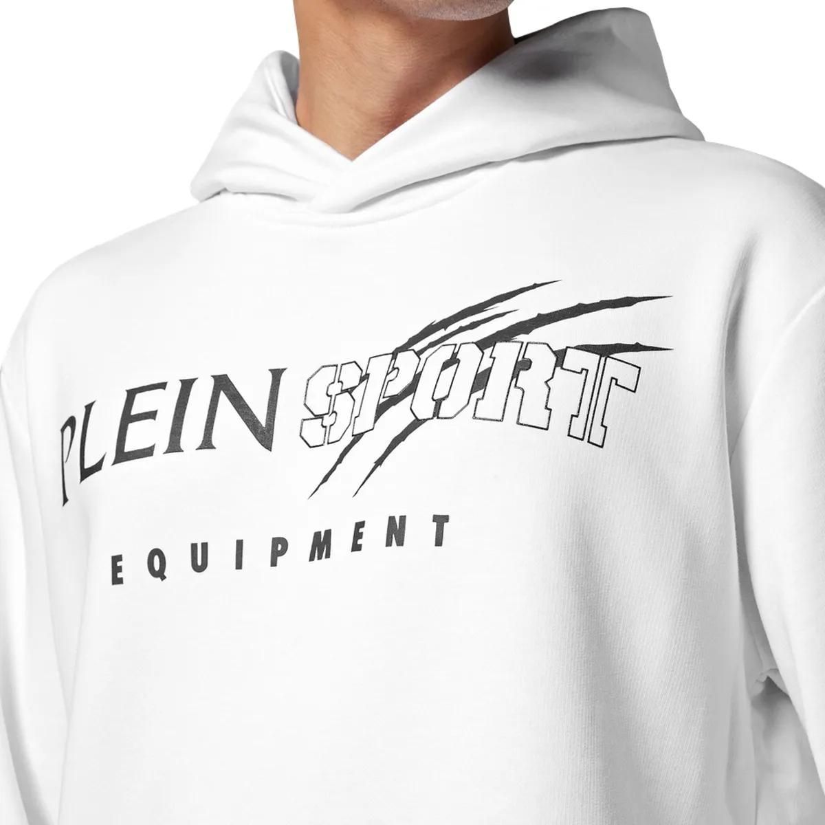 Sportlicher Hoodie mit Grafik-Print aus Baumwollmischung