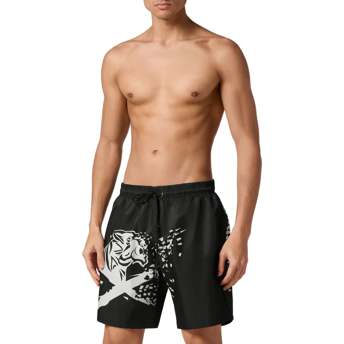 Badeshorts mit Grafikprint