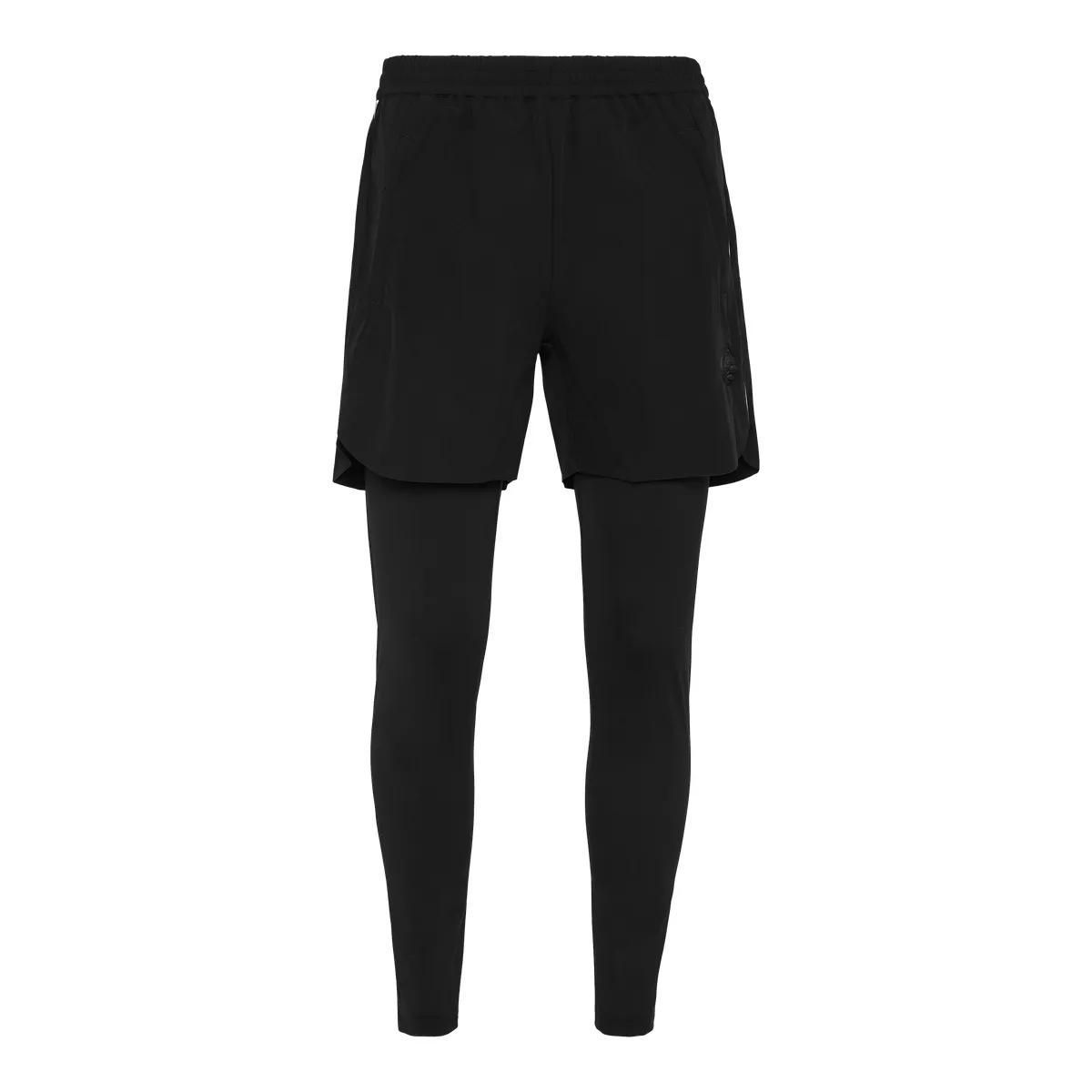 Herren 2-in-1 Laufshorts Leggings
