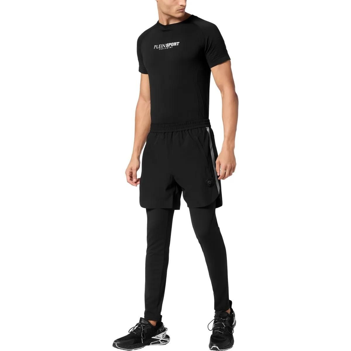 Herren 2-in-1 Laufshorts Leggings