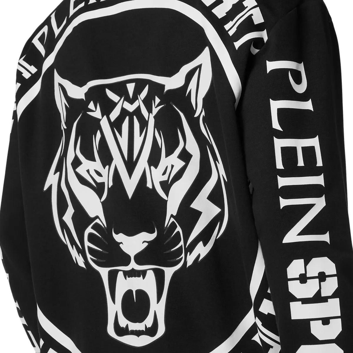 Sweatshirt mit Grafikprint aus Baumwollmischung