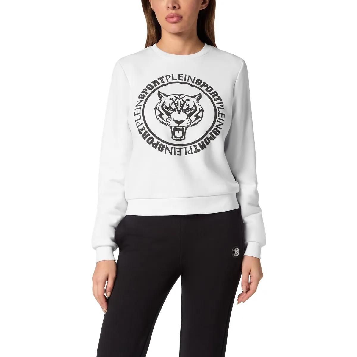 Sportliches Sweatshirt mit Tigergrafik