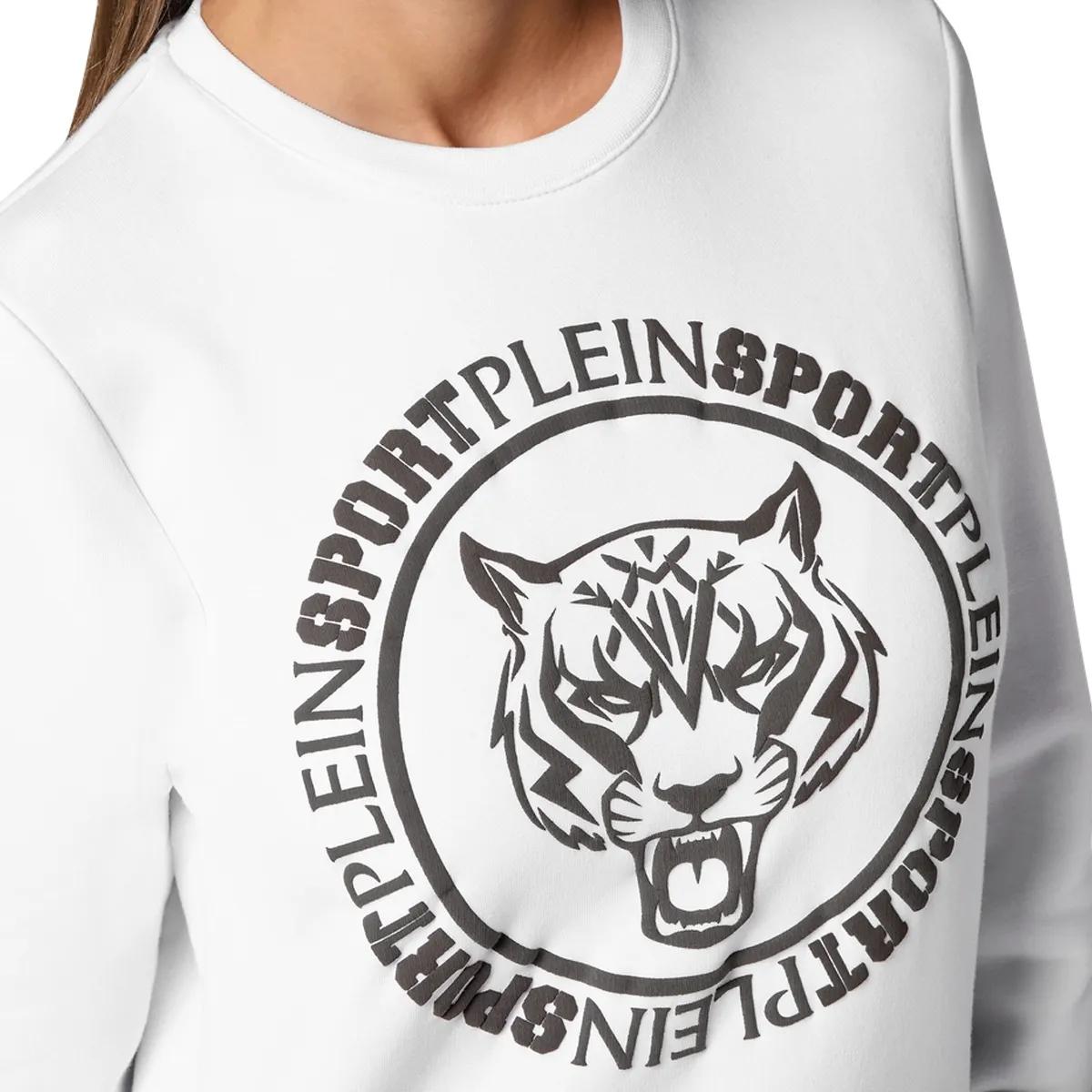 Sportliches Sweatshirt mit Tigergrafik