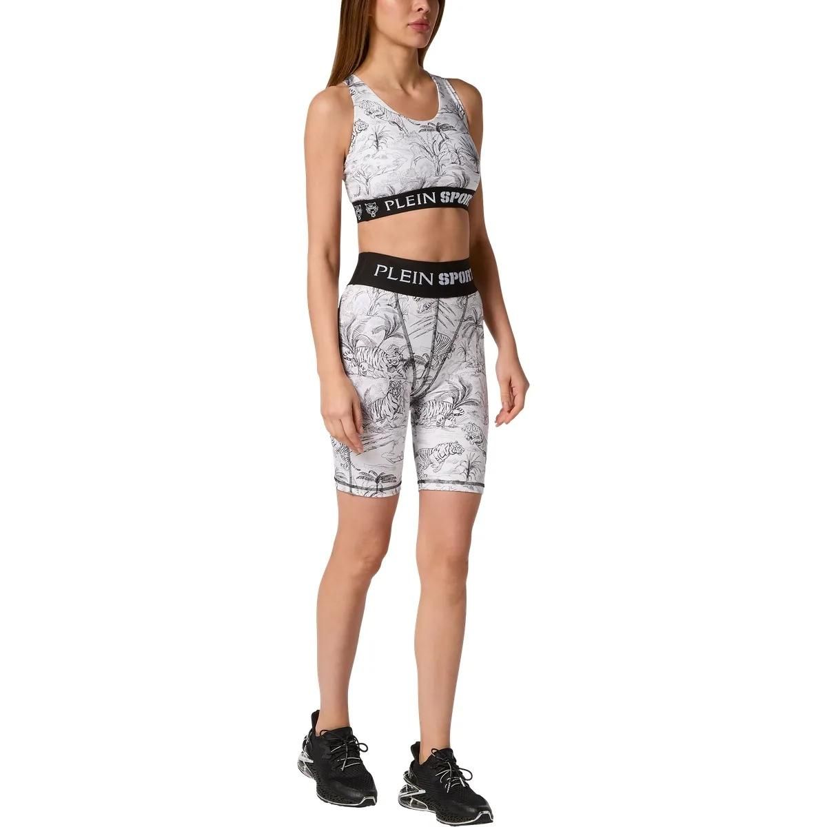 Gemusterter, leichter Sport-BH