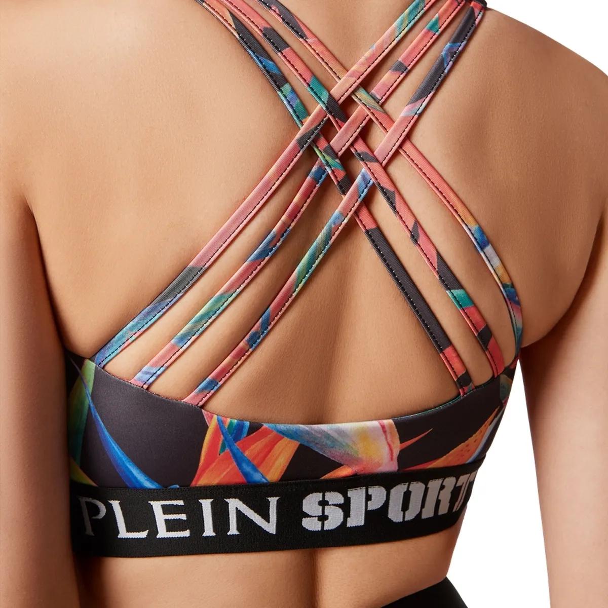 Plein Sport Bedruckter aktiver Sport-BH