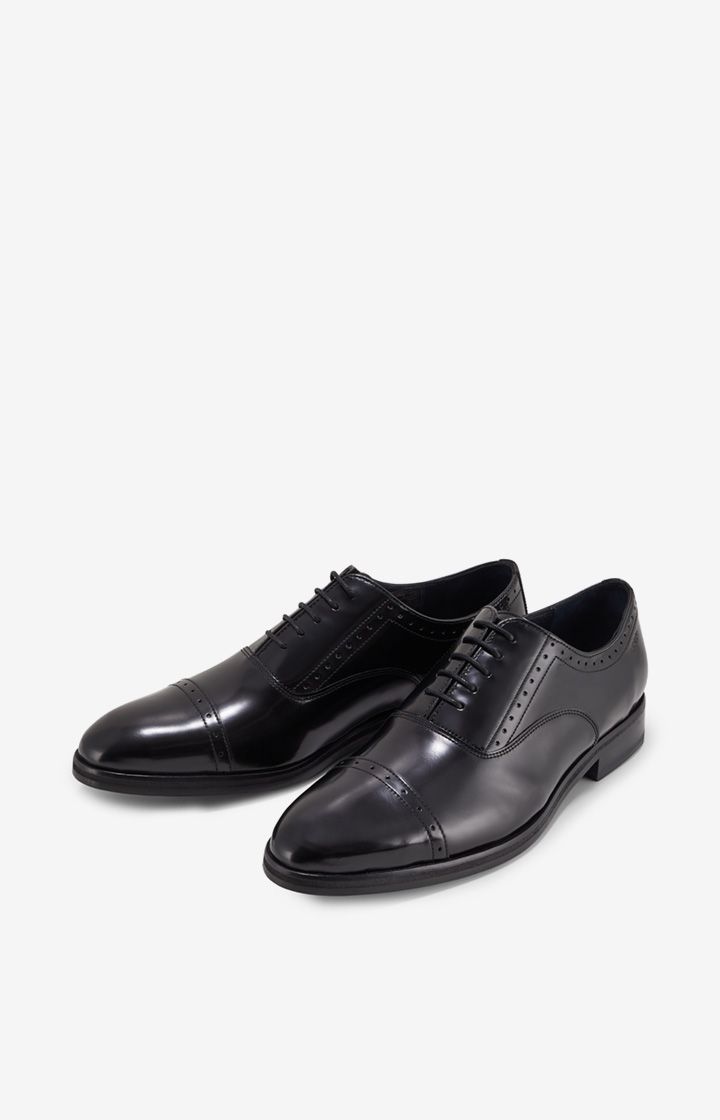 Joop! Kleitos Schwarze Oxford Schnürschuhe mit Kappe
