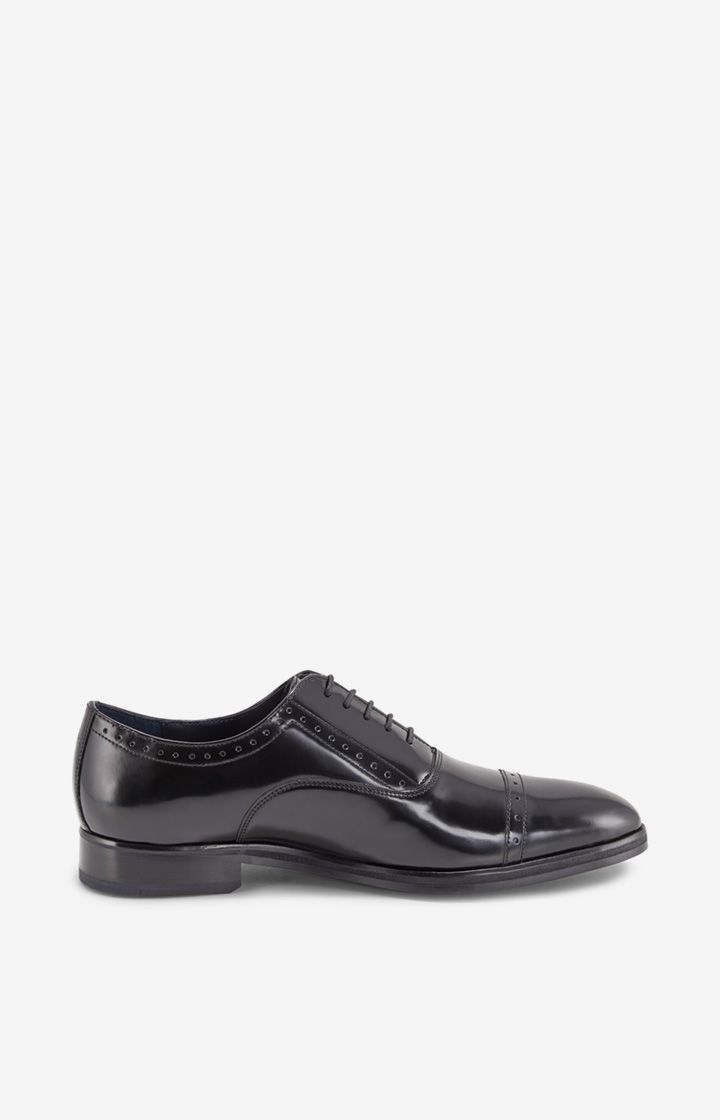Joop! Kleitos Schwarze Oxford Schnürschuhe mit Kappe