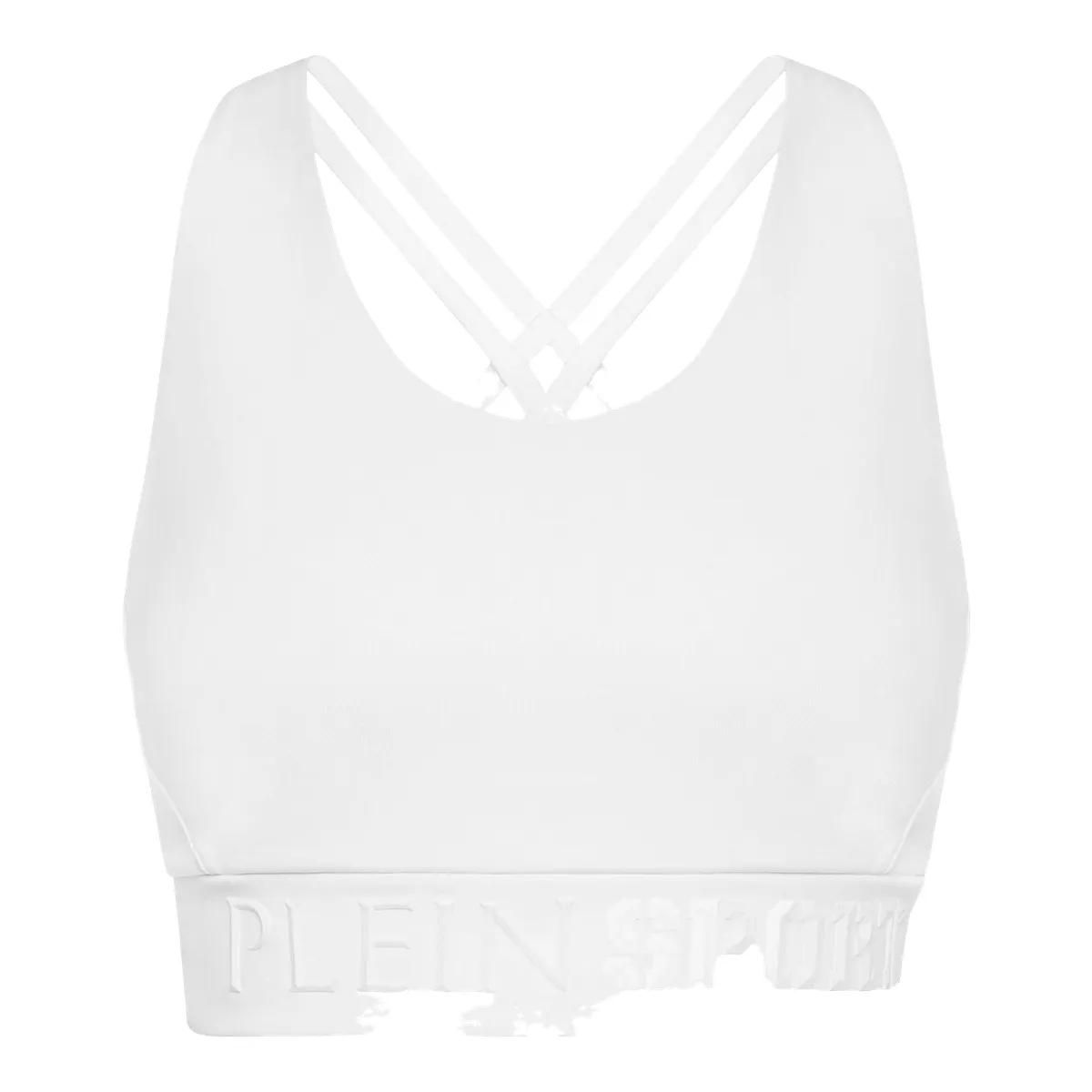 Sport-BH-Top mit überkreuzten Trägern