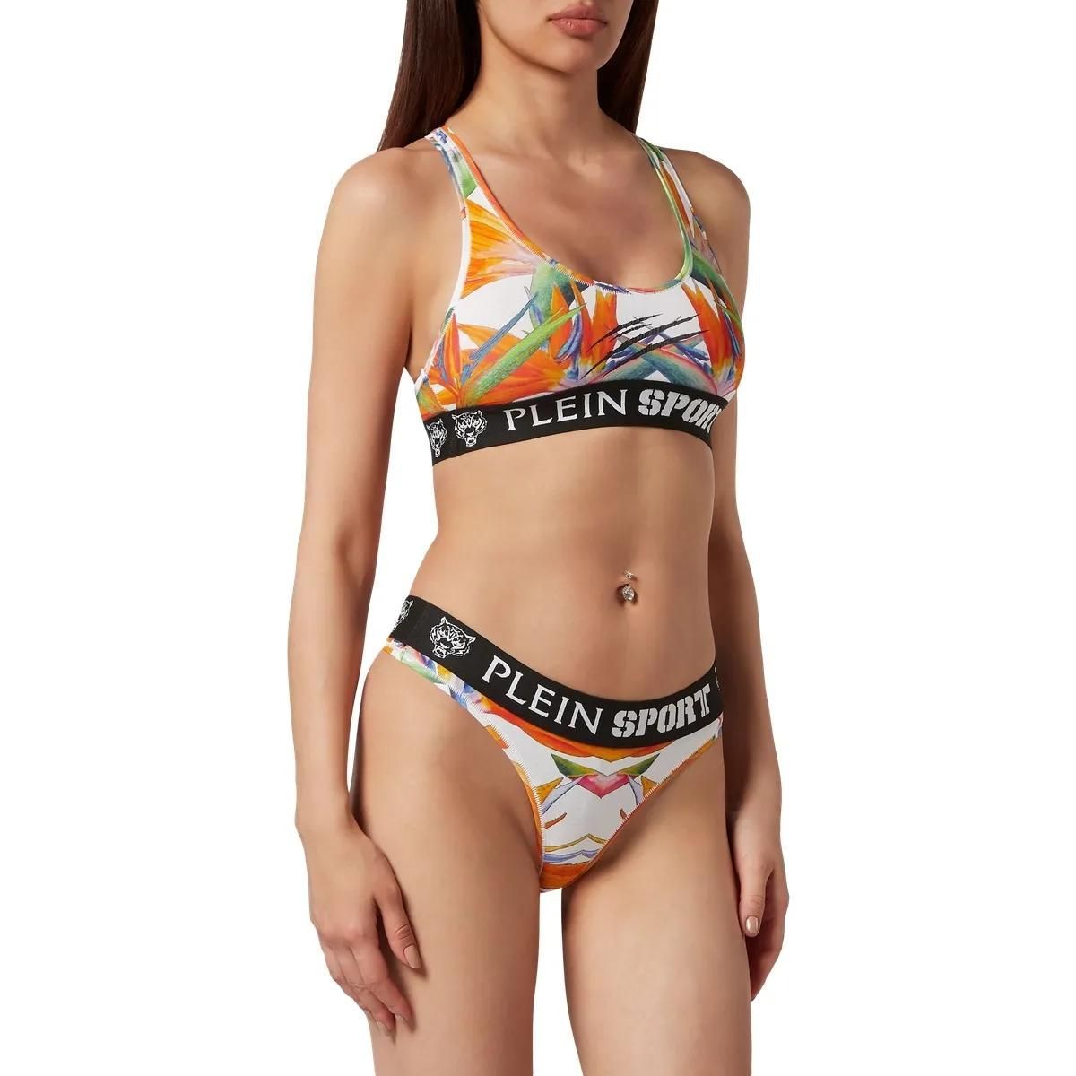 Sportbekleidungsset mit Blumendruck