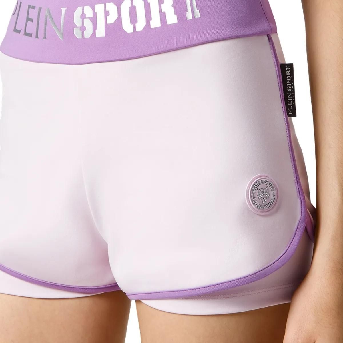 Plein Sport Doppel-Lagen Active Shorts