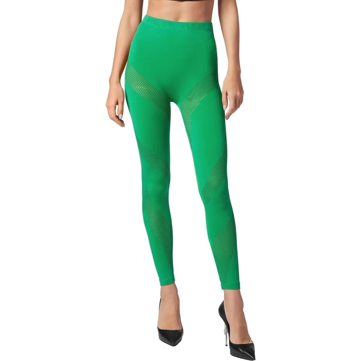 Nahtlose Stretch-Leggings mit hohem Bund