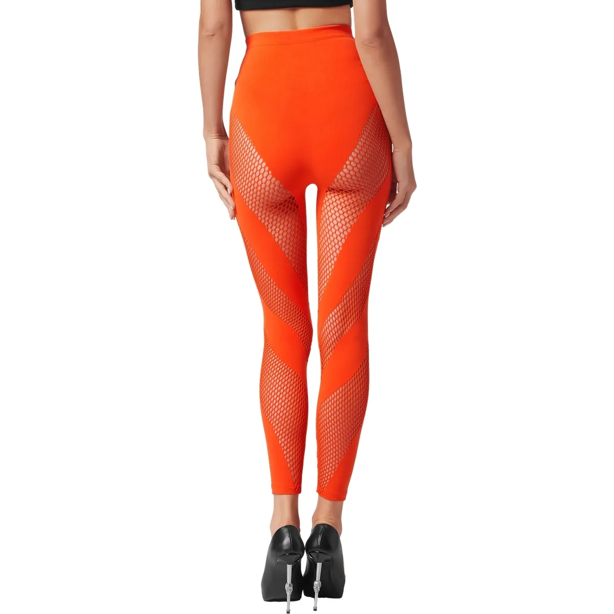 High-Waist Seamless Active Leggings