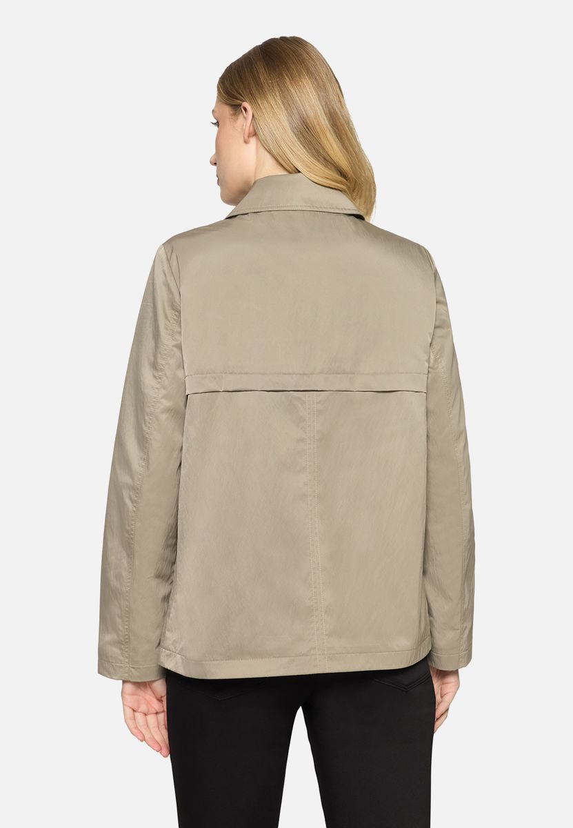 Lässiger Kurzmantel mit Kragen