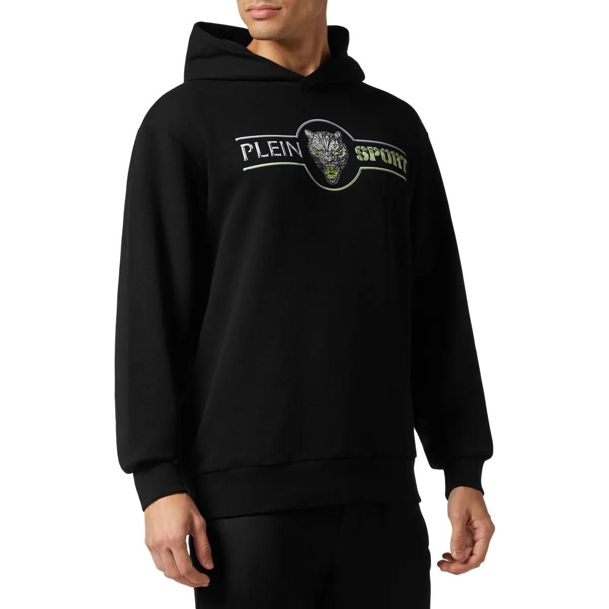 Plein Sport Hoodie mit Grafikprint