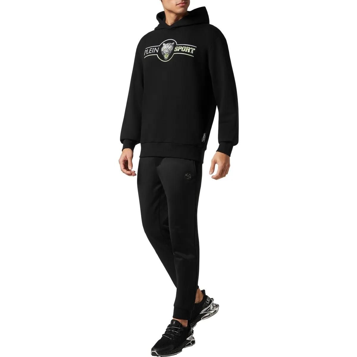 Plein Sport Hoodie mit Grafikprint