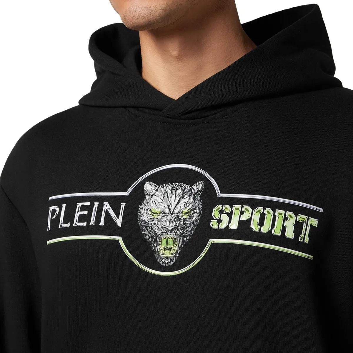 Plein Sport Hoodie mit Grafikprint