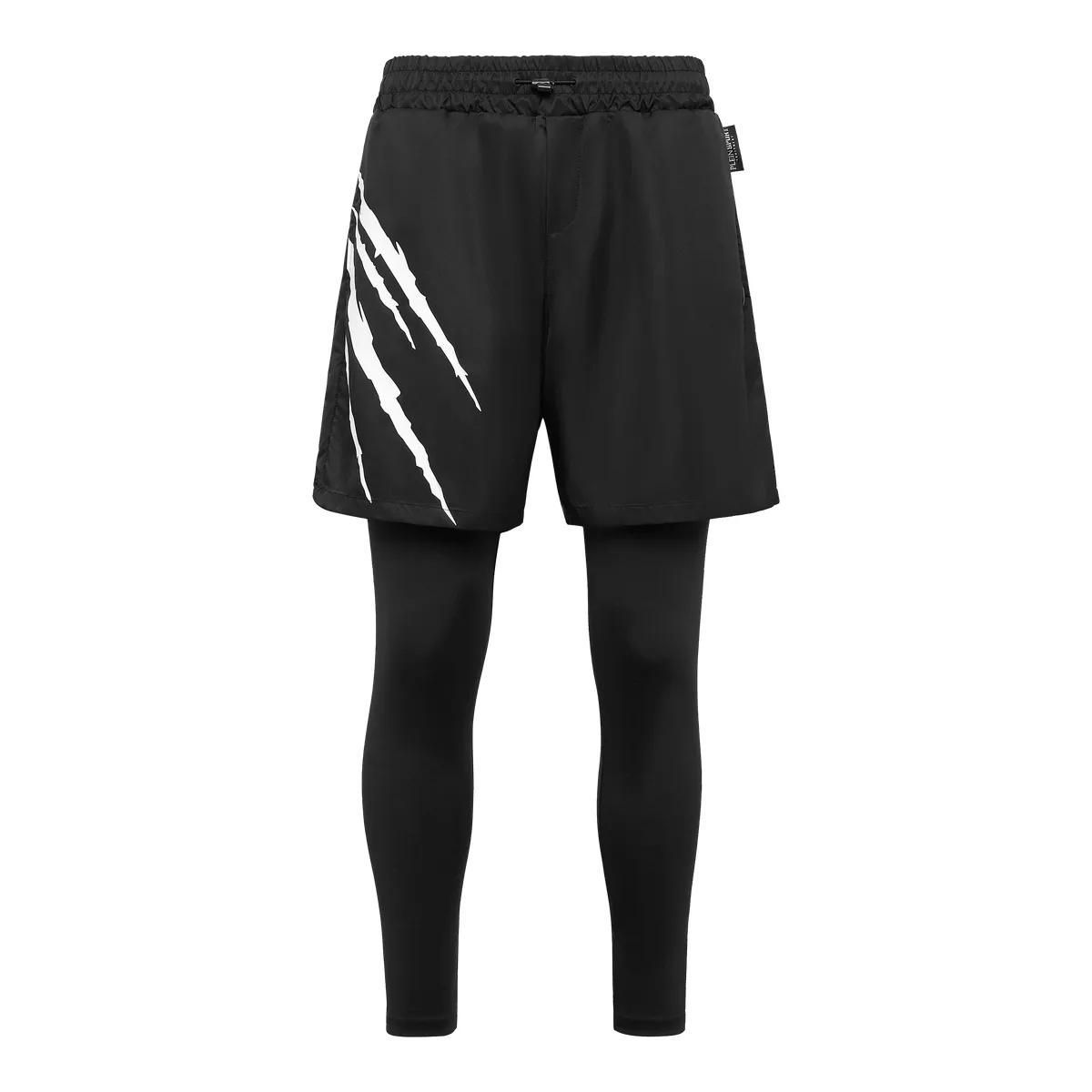 2-in-1 Laufshorts mit Leggings