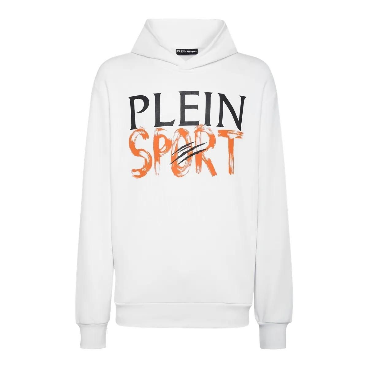 Lässiger Fleece-Hoodie mit Logo