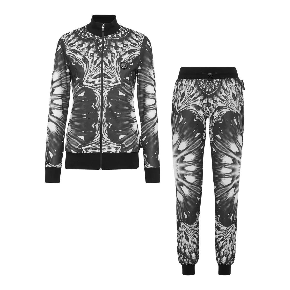 Trainingsanzug-Set mit abstraktem Druck